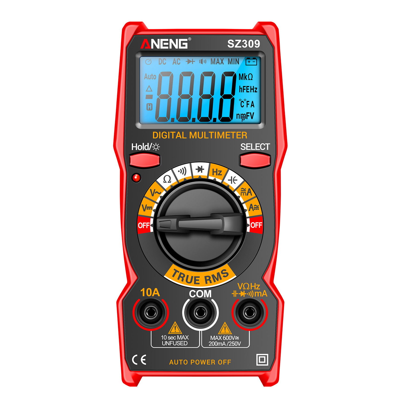 SZ309 Multimeter 1999 Count High Electrical Tester I1I0