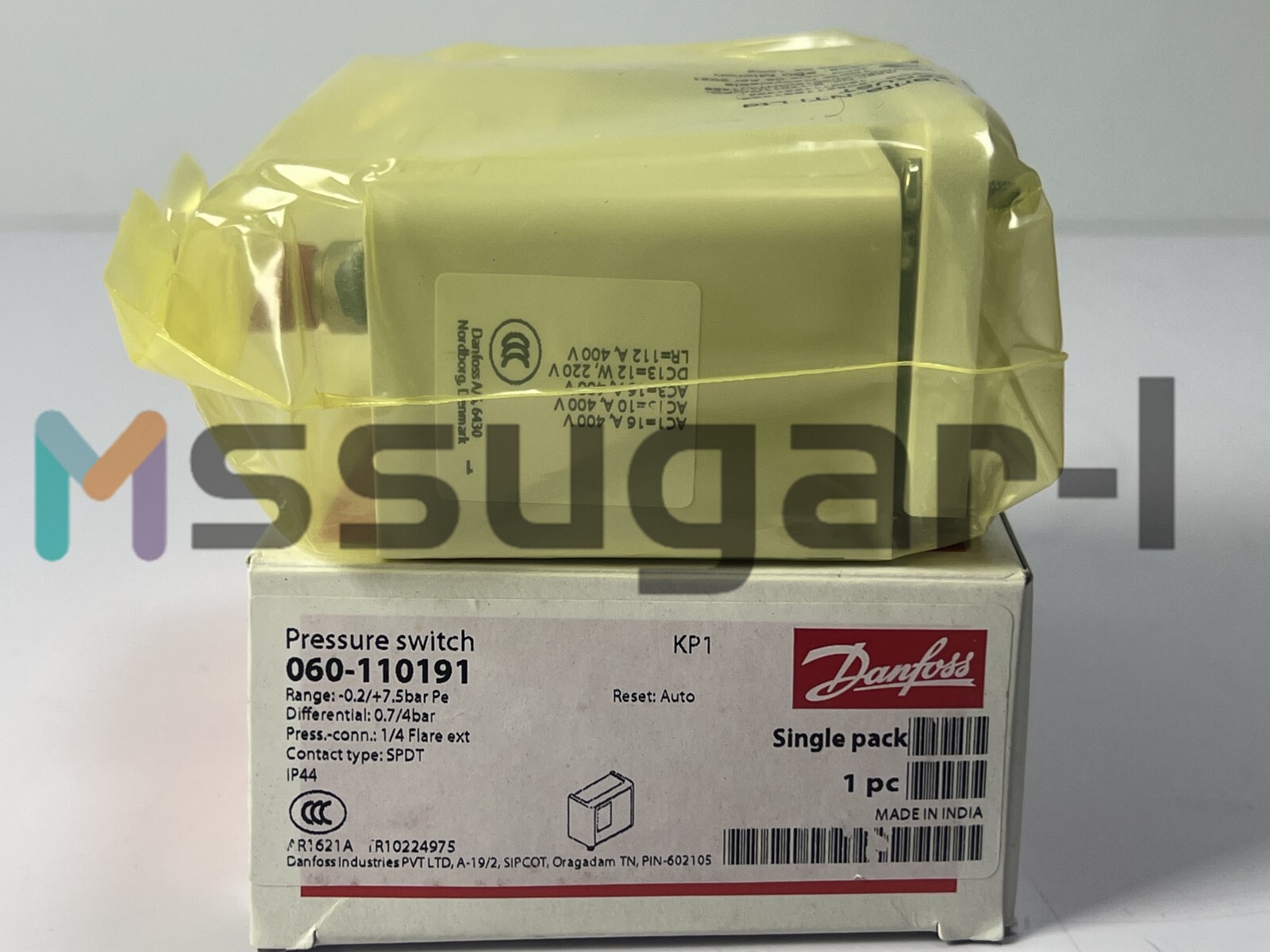 1pcs Danfoss 060-110191 060-1101 Pressure Switch KP1 New In Box
