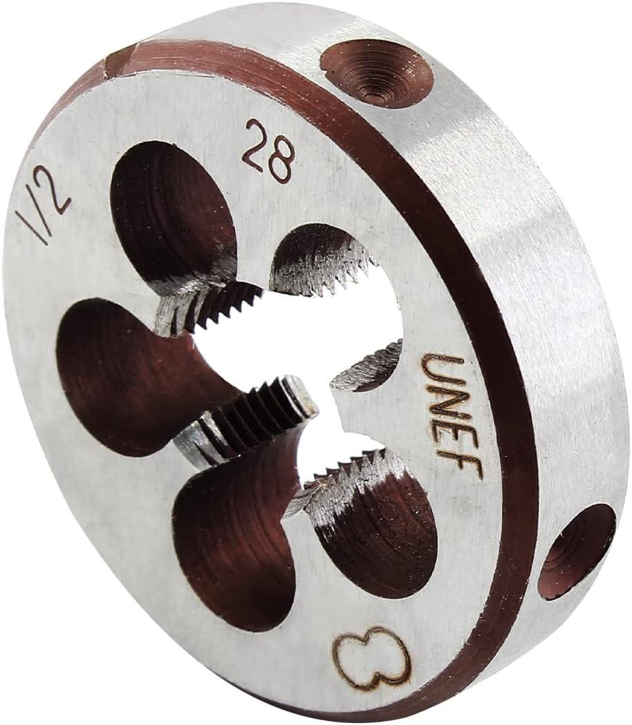 1/2-28 Unef Right Hand Thread Die for Threading Mold Machining, 1/2 Inch Thread