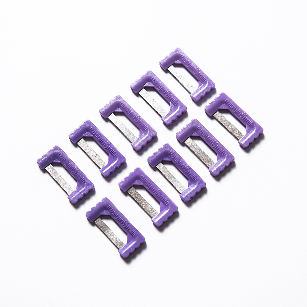 5packs EASYINSMILE Dental Orthodontic Interproximal Reduce Strips IPR Kit 0.2MM