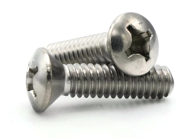 #10-24 | 316 Stainless Steel Phillips Oval Head Machine Screws – Select Size