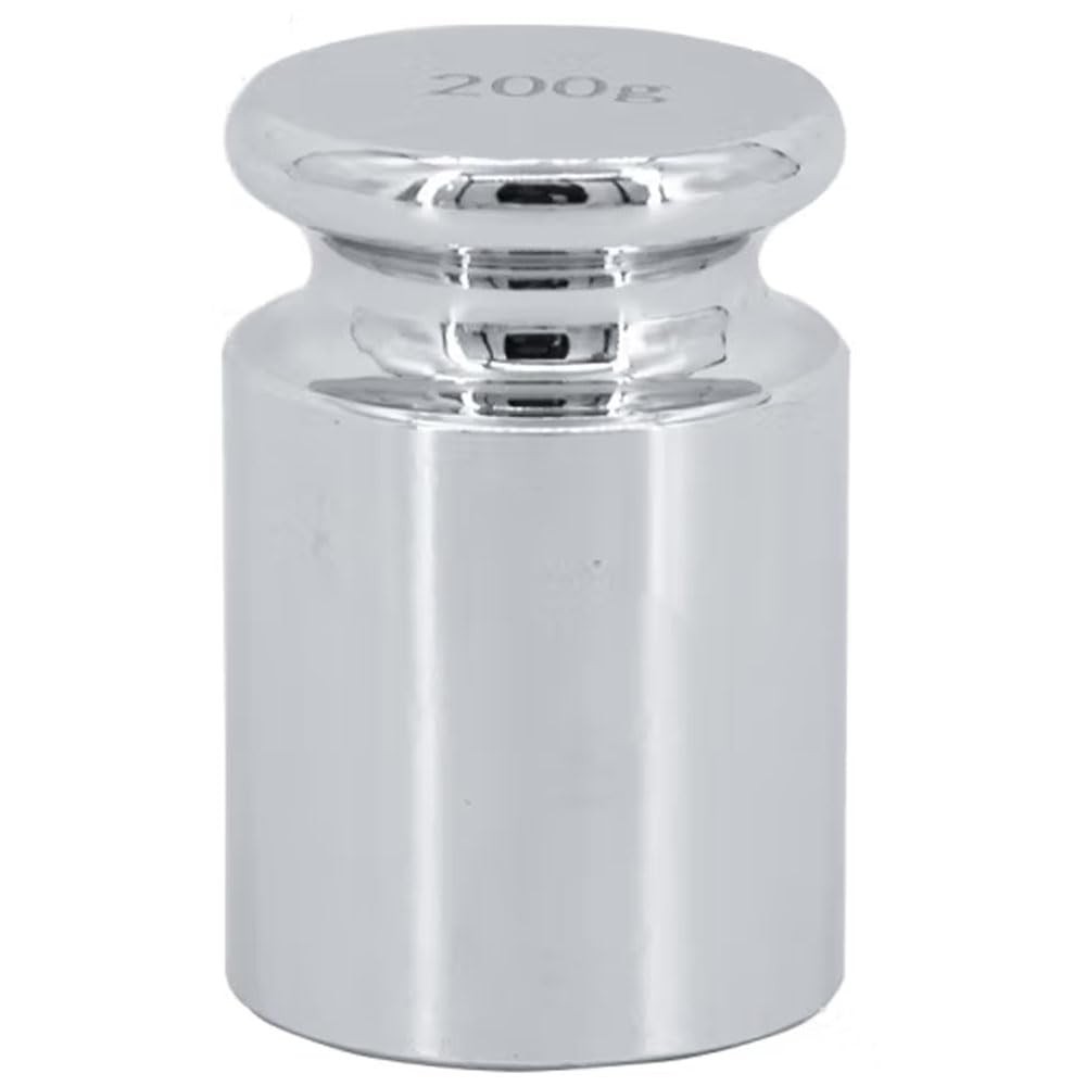 200 g Chrome Calibration Weight for Scales | High Precision ±0.003g