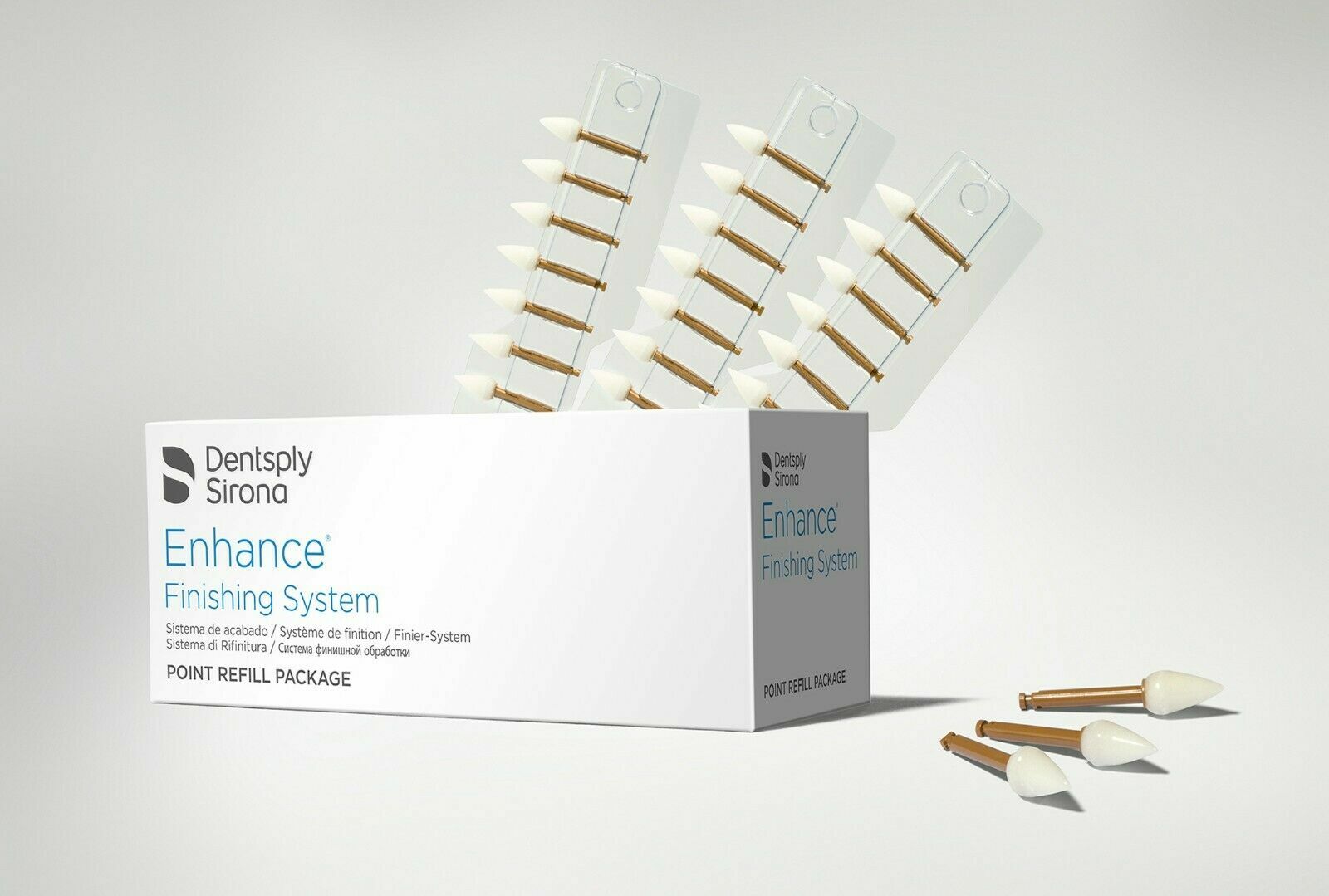 Dentsply Enhance Finishing Points Refill Package Pack of 30 Points Fast Ship