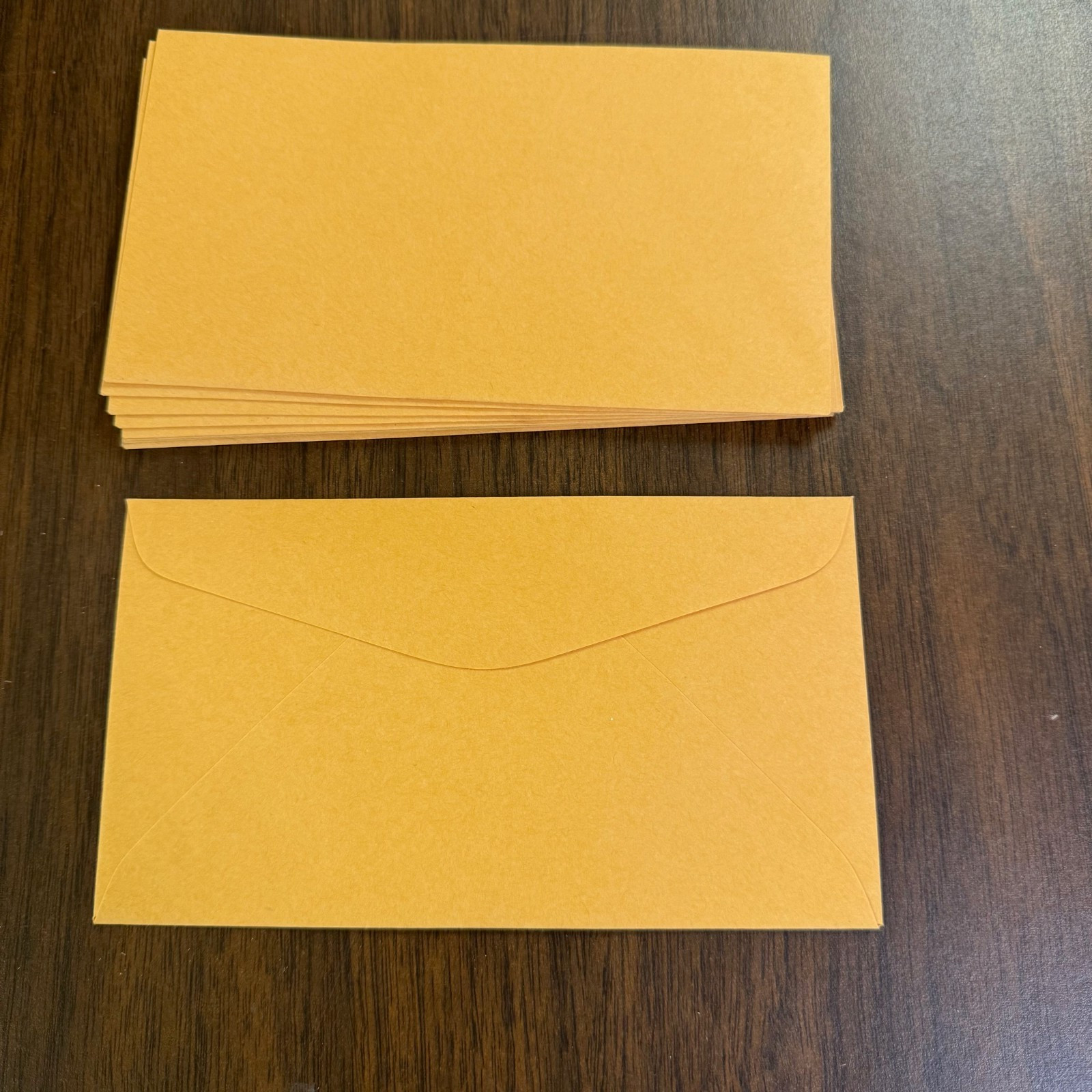 3.5×6.5 Gumme Envelopes, Brown Kraft #7 Coin Envelopes, Small Parts Envelope -9