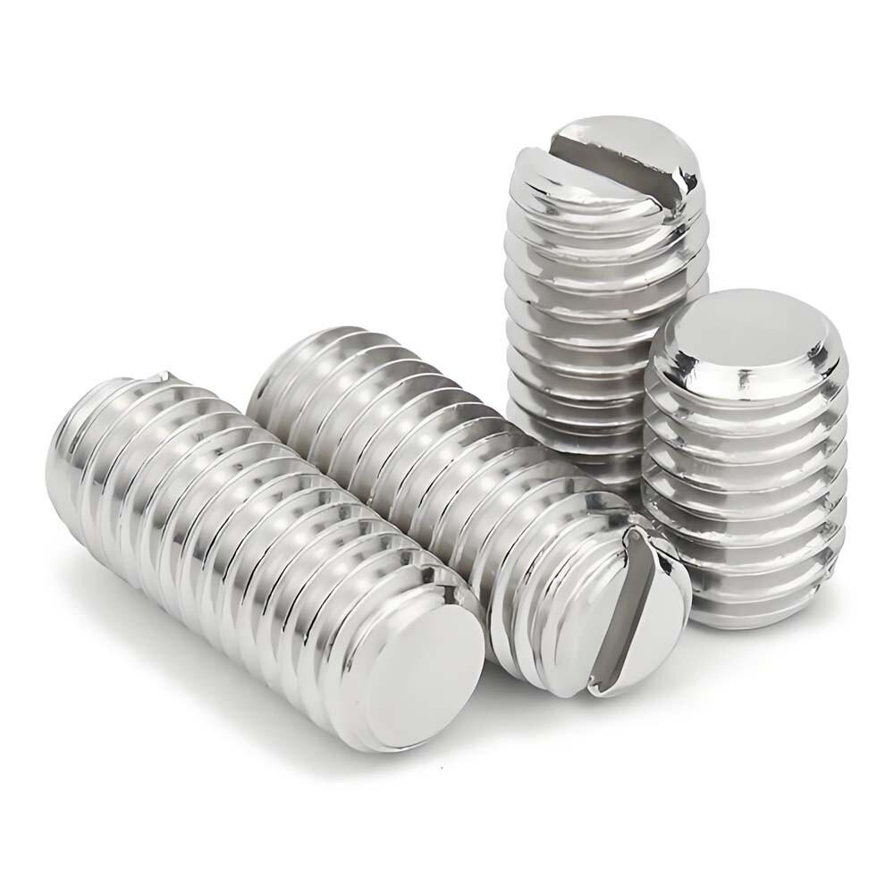 Slotted Grub Screws A2 Stainless Steel-Setscrew DIN 551 M2 M2.5 M3 M4 M5 M6-M10