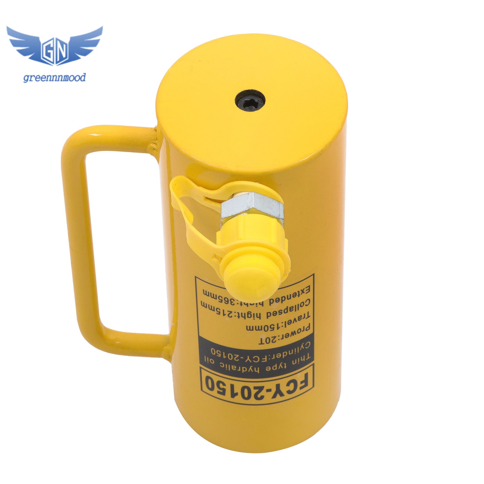 20 Ton Hydraulic Cylinder Ram Single Acting 6 Inch Stroke Lifting Jack Ram