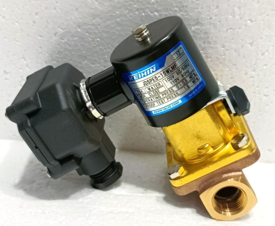 KEIHIN JDSPE5-15-WLMF 15A 100-110V 50/60Hz SOLENOID VALVE NEW FAST SHIPPING