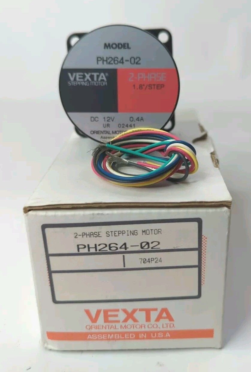 Vexta Oriental Motor Co. Stepper Motor PH264-02 New In Box – USA