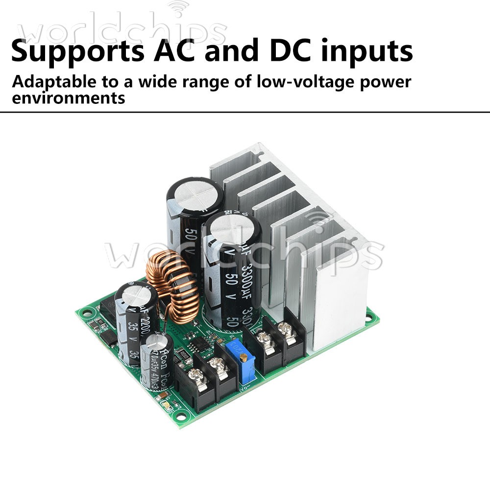 AC 5-25V/DC 8-38V To DC 3.3-32V Buck Power Module Adjustable Voltage Regulator