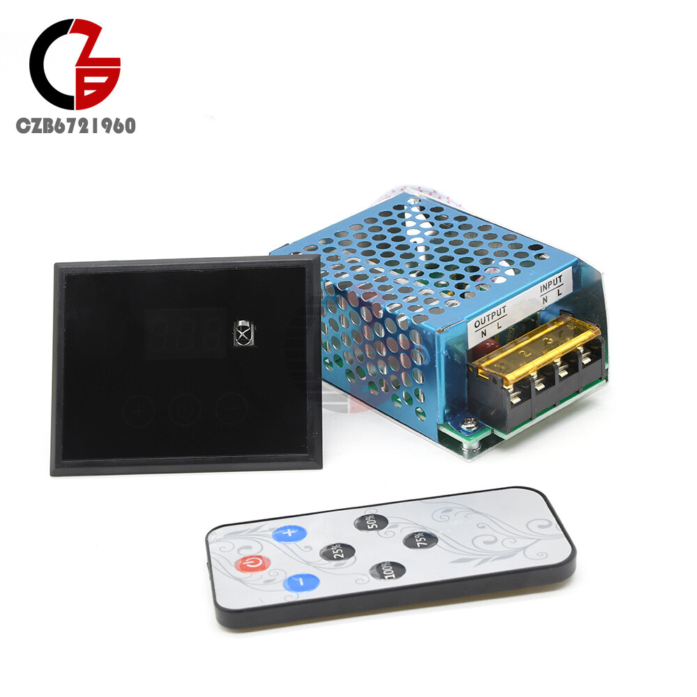 AC 220V 4KW 6KW 10KW SCR Voltage Regulator Dimmer Motor Speed Controller Module