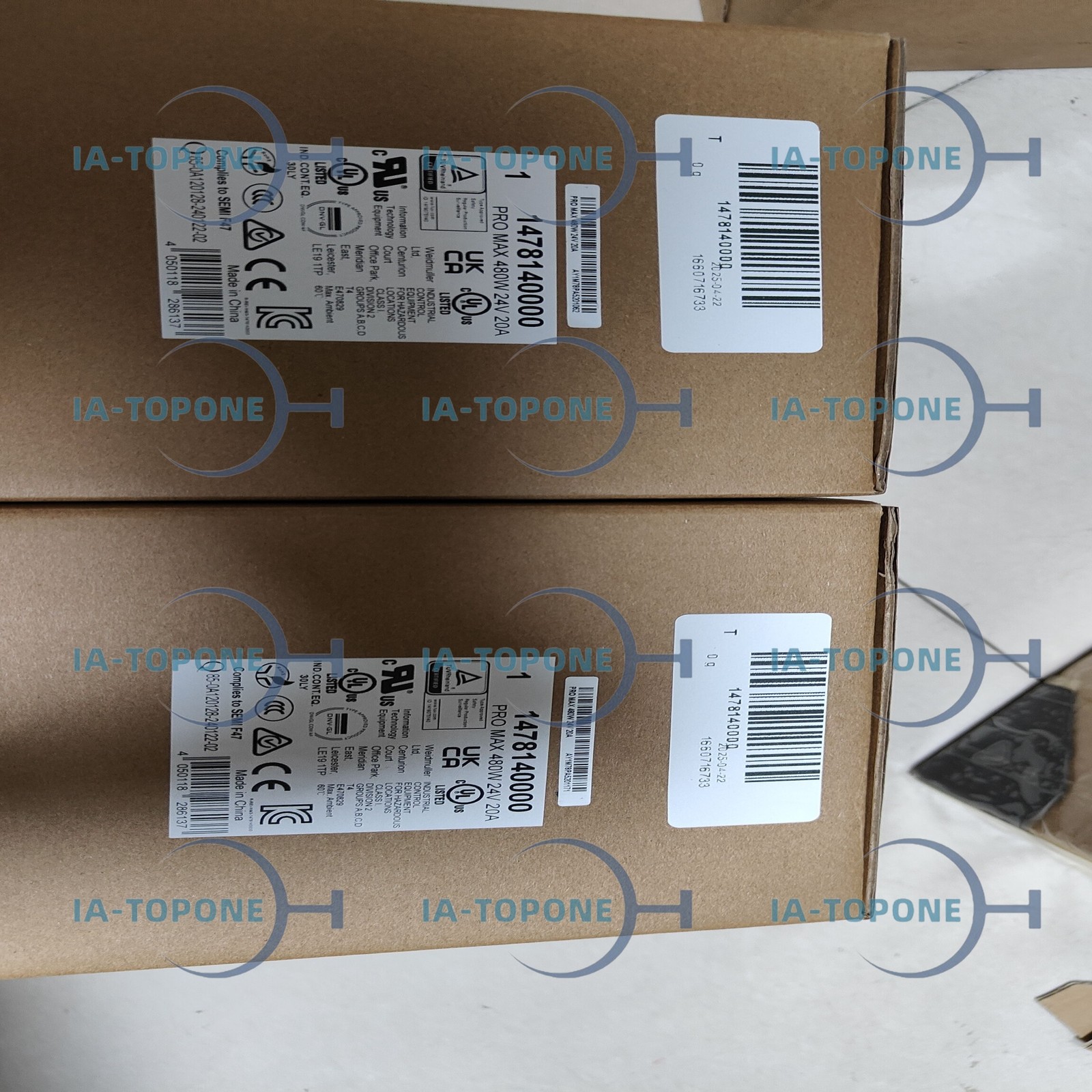 US Stock 1PC NEW Weidmuller 1478140000 Expedited Ship Available