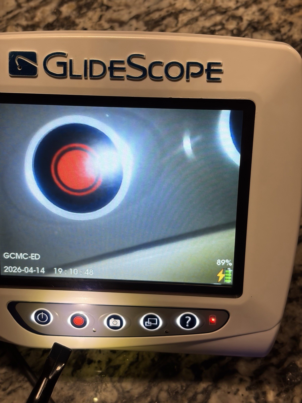 3x GlideScope Monitors w/ Camera Probe Parts/Repair Tested