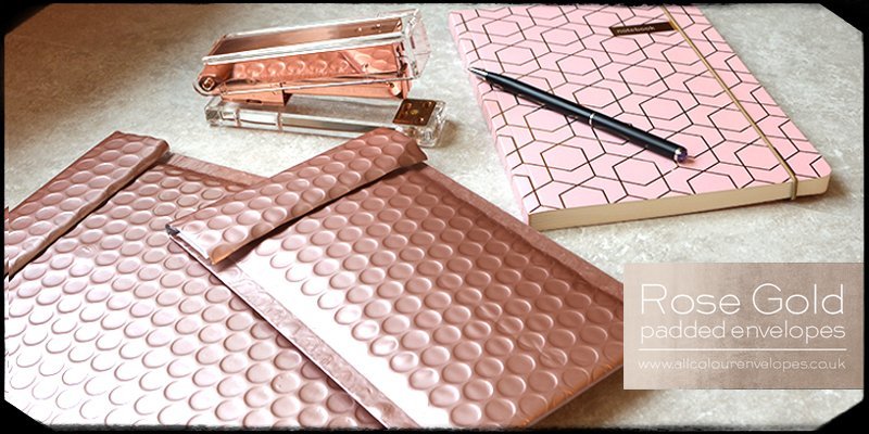 #000 Matte Metallic Colorful Poly High Bubble Mailers Envelopes 4×8 (Inner 4×7)
