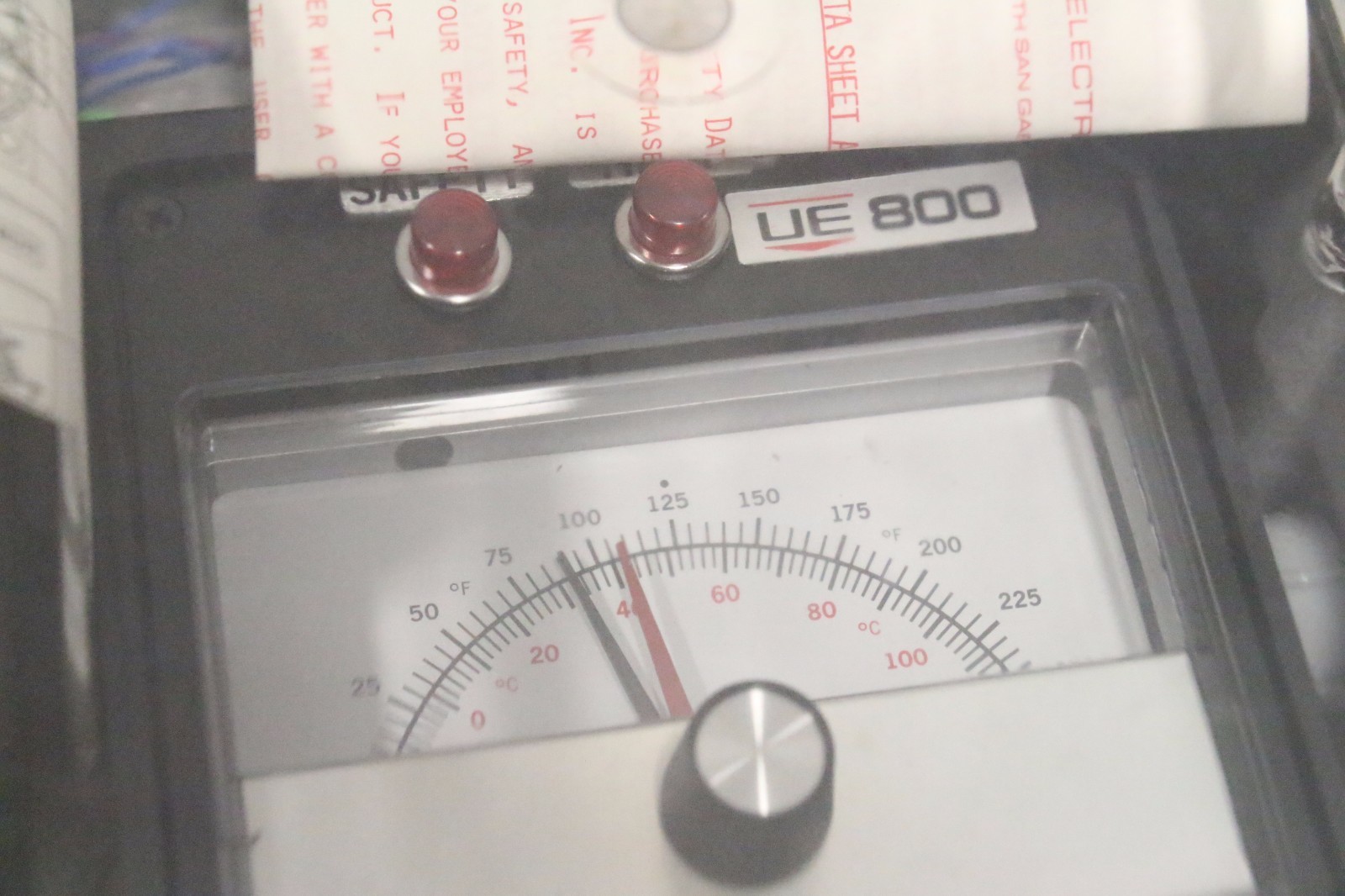United Electric GLO-Quartz HC3X-230 7200 Watts 240V 1-Phase UE 800 Thermostat