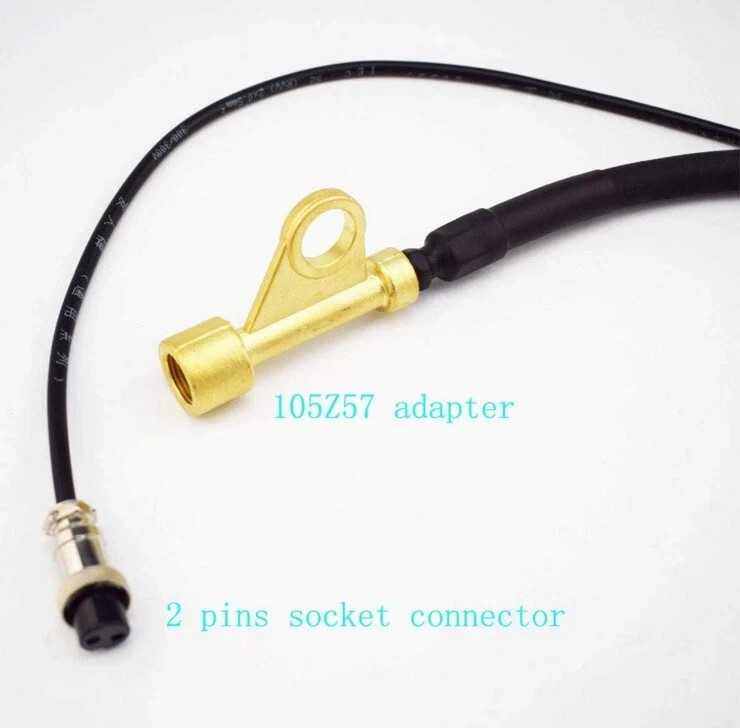WP17 Series 150 AMP Air Cooled TIG Torch with 105Z57 Cable Adapter 25FT