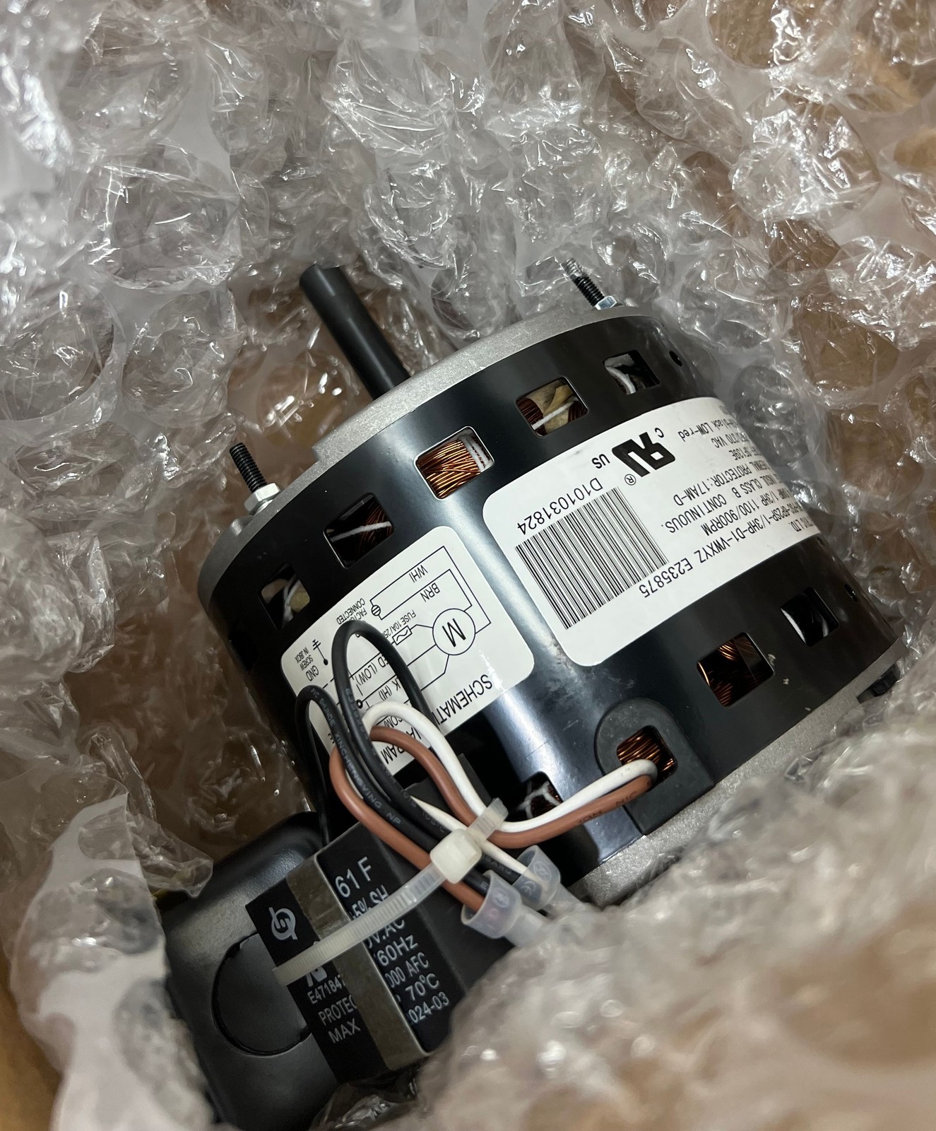 Master Flow Replacement Motor for 30 in. Belt Drive Whole House Fan MOTOR30BD