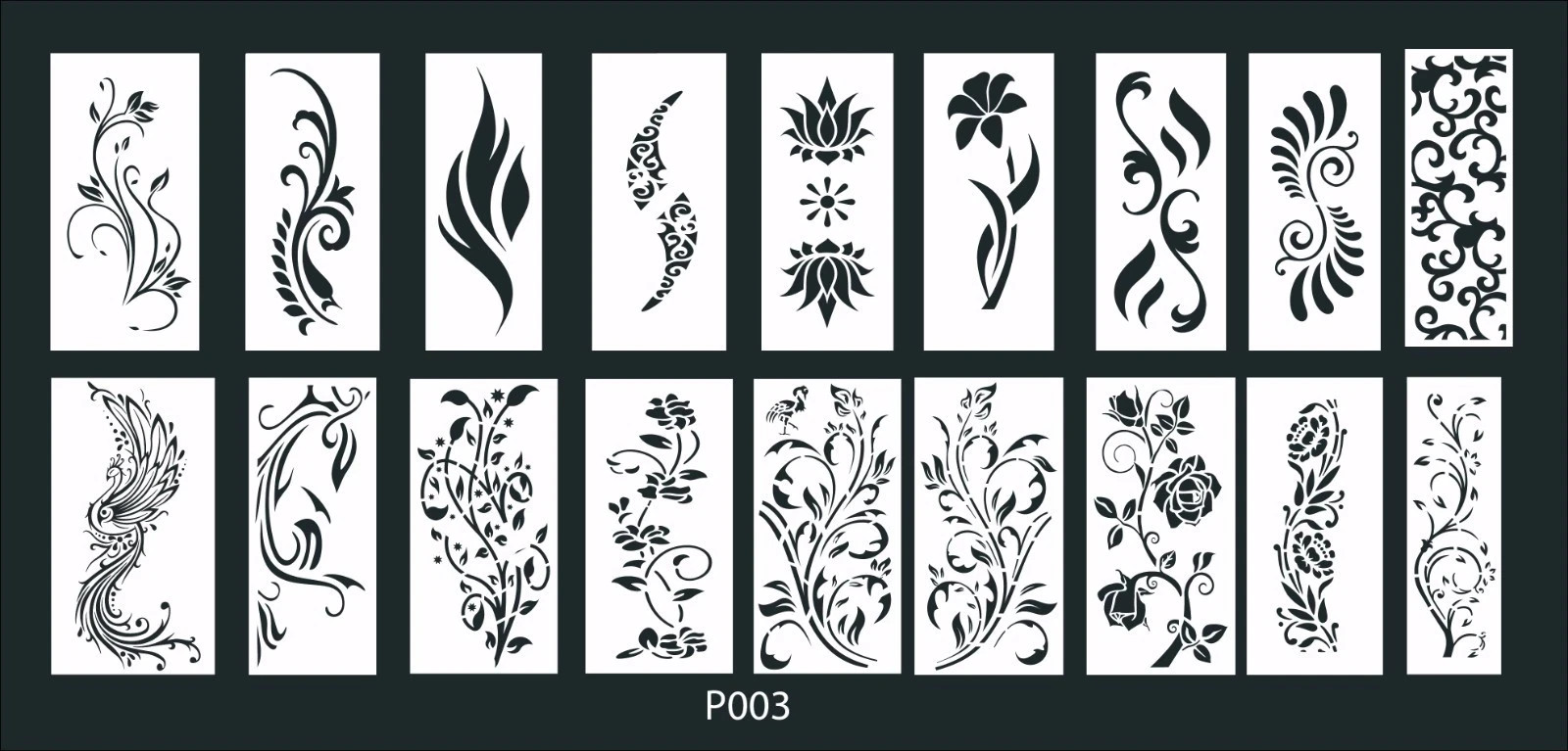 +500 DXF SVG Laser Cut Designs Screen Panels USB/CD – CNC Router Plasma Cutting