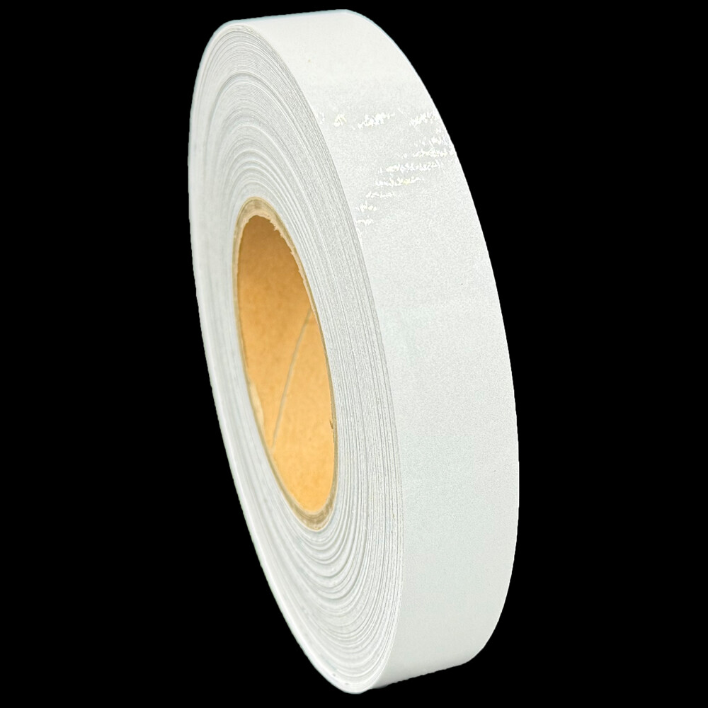 1″ White Reflective Tape 3M 680 Type 1 Engineer Grade Reflects White Scotchlite