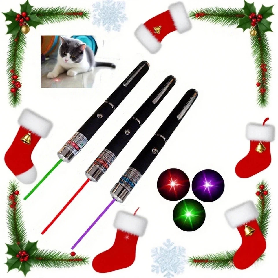 Compact Laser Pointer & Flashlight Combo – Perfect Cat Gift (Dual-Function)