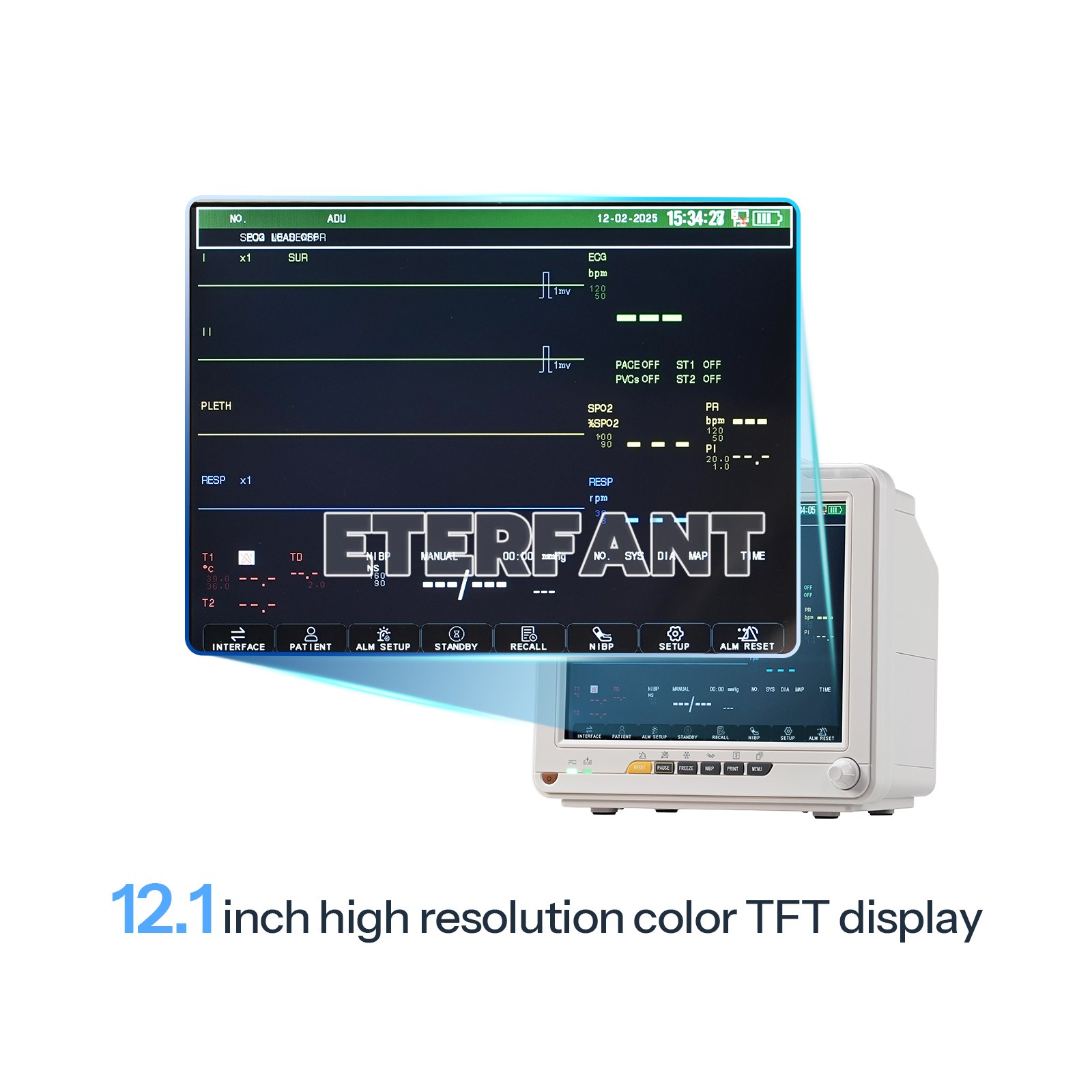 Patient Monitor CCU ICU For Hospital/Mobile Medical Cart Trolley Rolling Cart