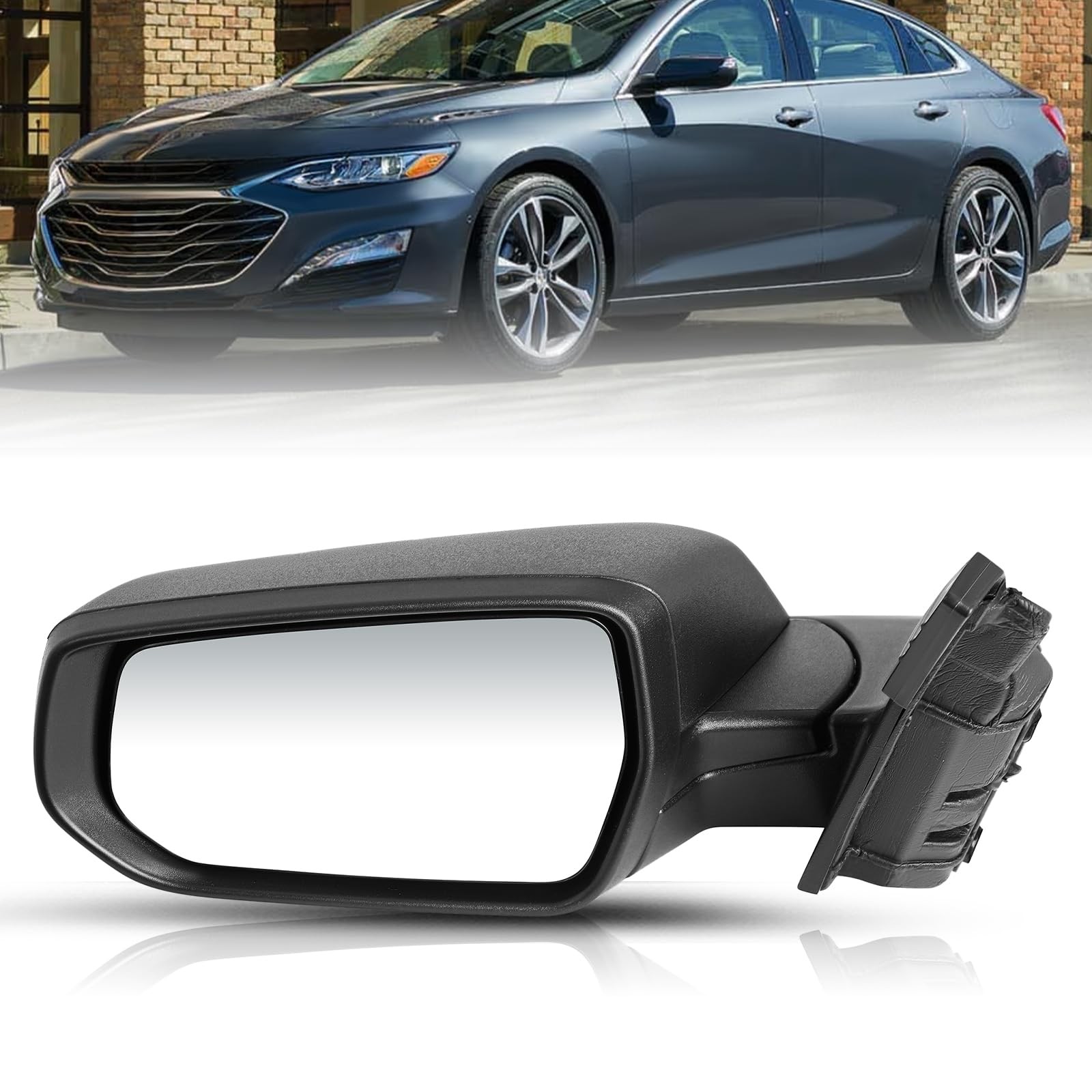 3-Pin Left Driver Rearview Side Mirror Fit 2016-2022 Malibu GM1320538 84288097