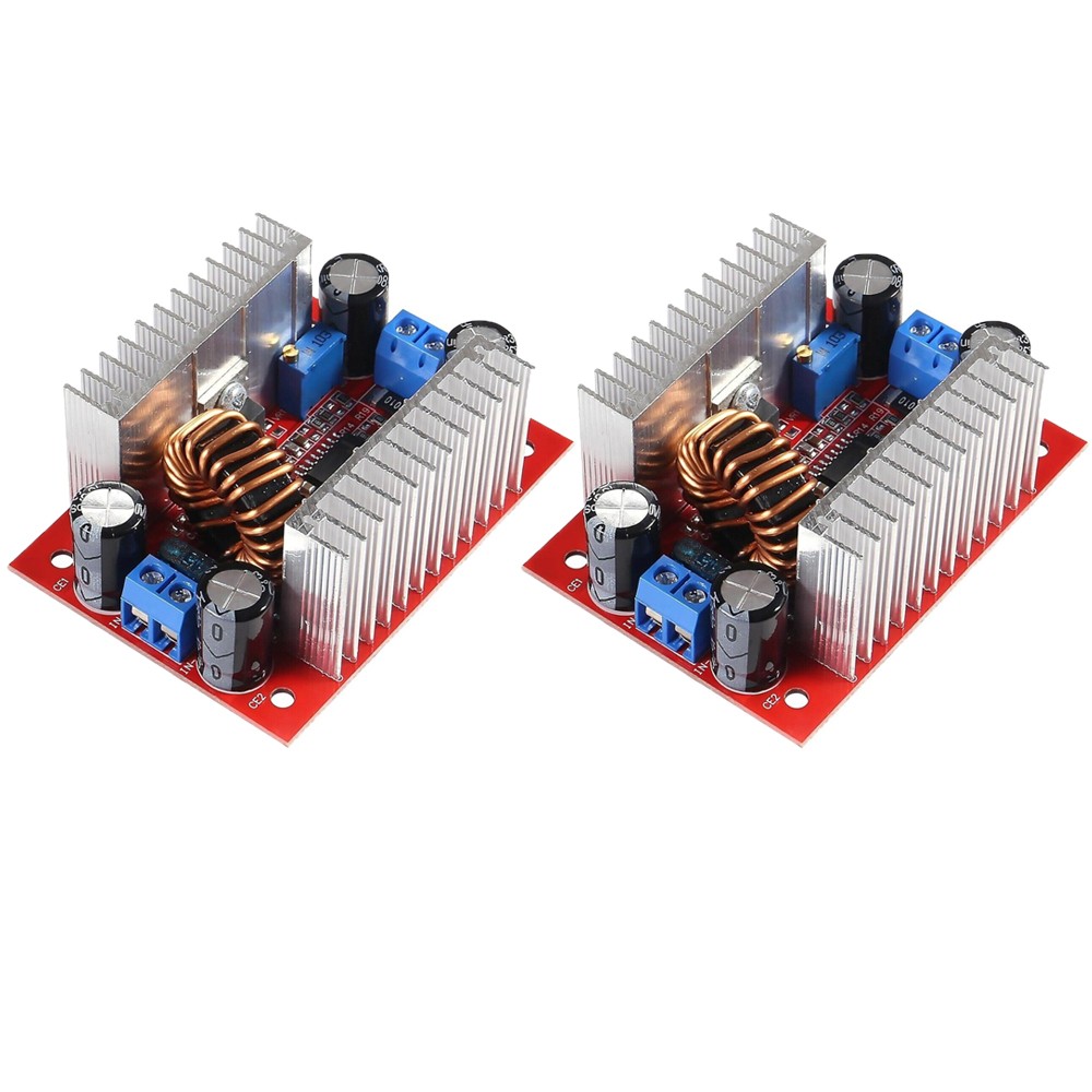 2Pack 400W 15A DC-DC Step Up Boost Voltage Converter Power Supply Module Drive