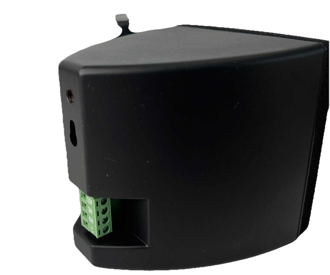Cube by Rockville Pair of 3.5″ Black Commerical 70v Swivel Wall Mount Speakers