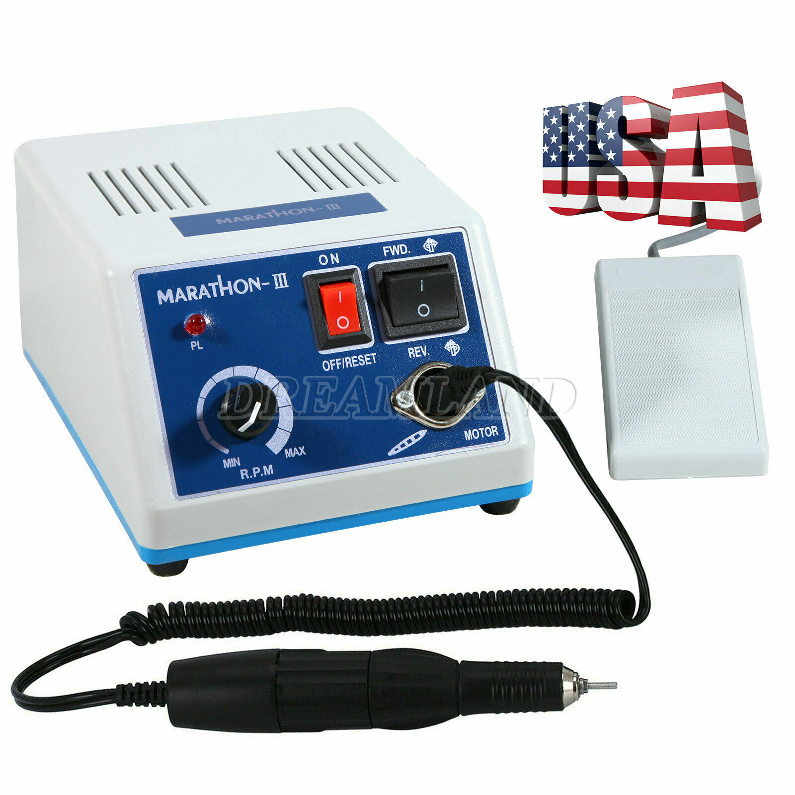 Dental Lab Marathon Electric Micromotor Polishing Machine N3 /35K RPM Handpiece