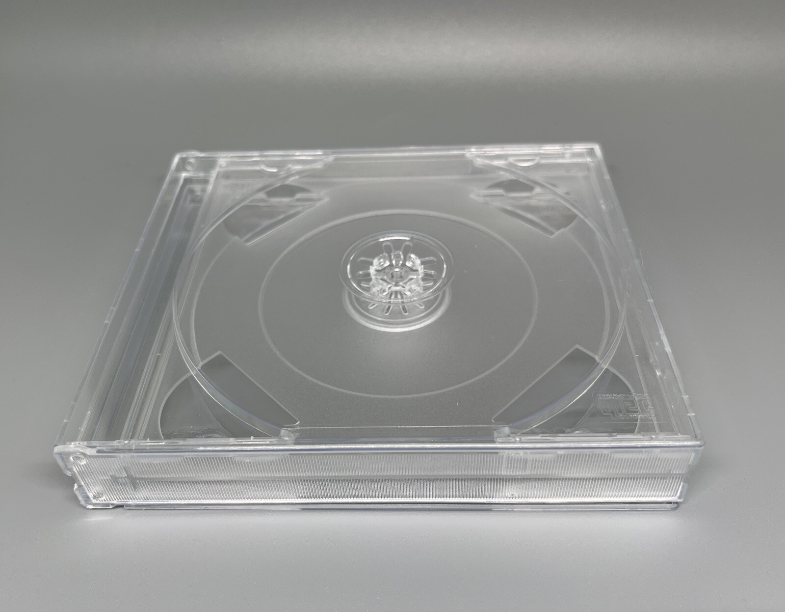 2 NEW 23MM TRIPLE CD (3 CD) JEWEL CASE WITH CLEAR TRAY, GF3