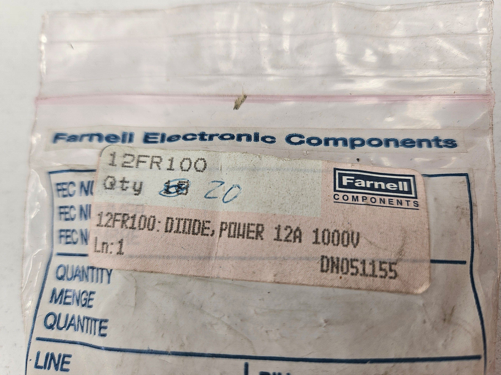 12FR100 Power Diode ( 20 pack )