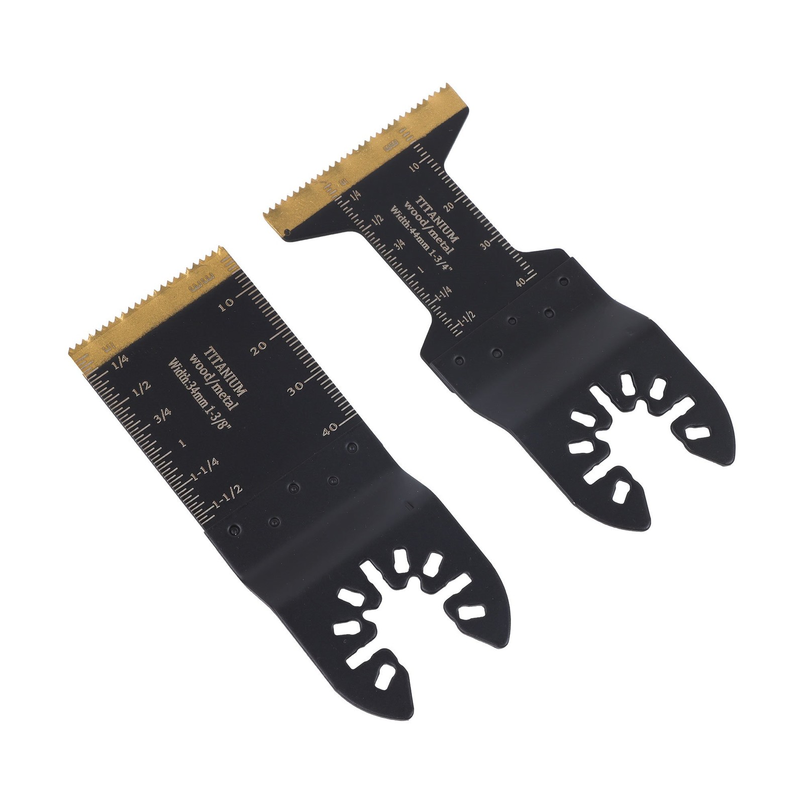 28 PCS Titanium Oscillating Saw Blades Multitool Blades for Wood Plastics Metal