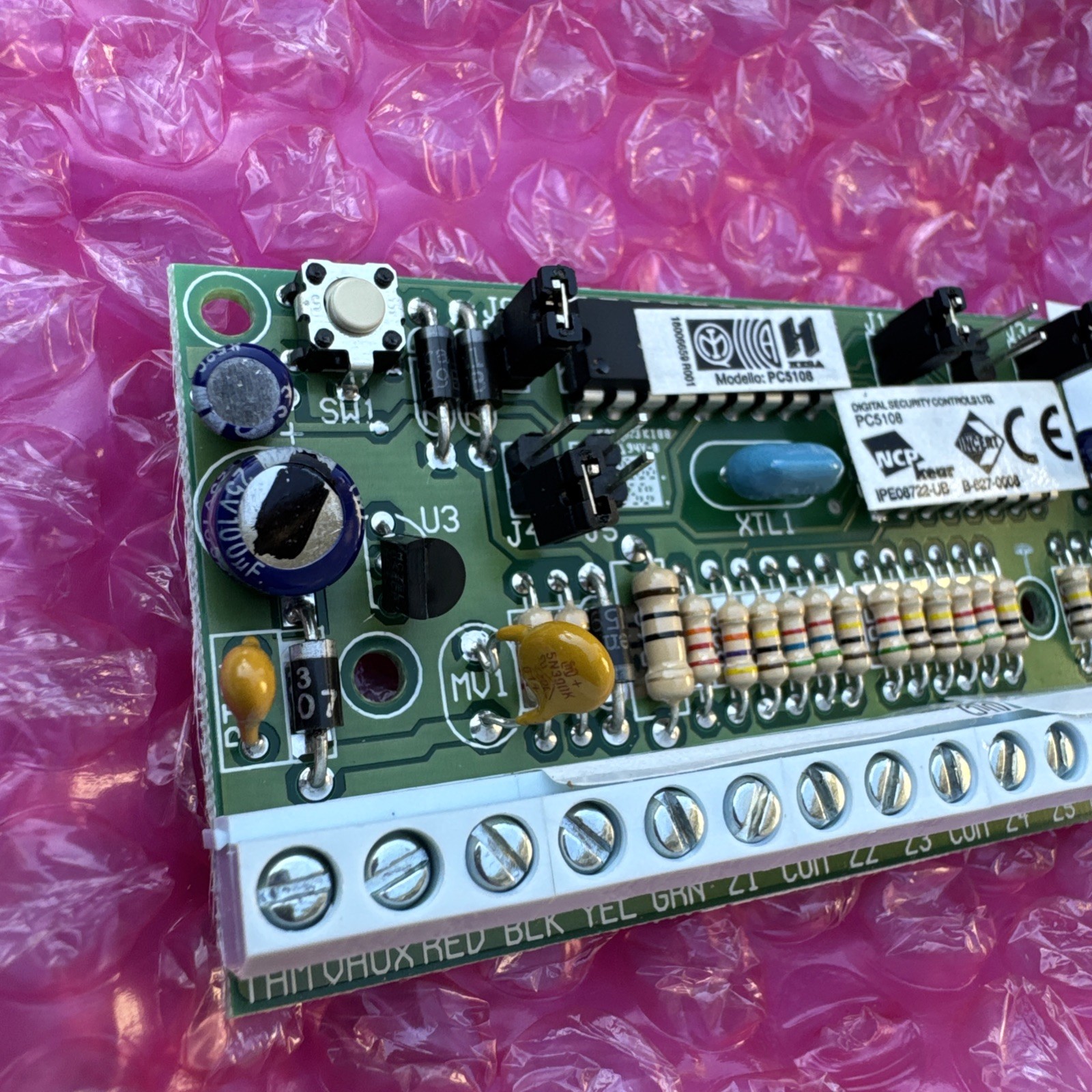 DSC PC5108 PowerSeries 8-Hardwire Zone Expander Module OPEN BOX ~ FREE SHIPPING