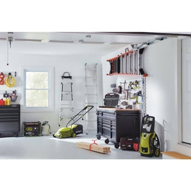 72 In. W X 24 In. D Heavy Duty 18-Drawer Mobile Workbench Cabinet with Adjustabl