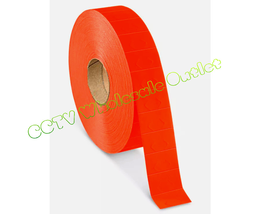 Fluorescent Red labels for 1130 pricing gun! 60% OFF on 4 or more orders