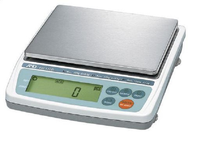 A&D EK-6000i Precision Lab Balance Compact Scale 6000x1g,NTEP,Legal For Trade