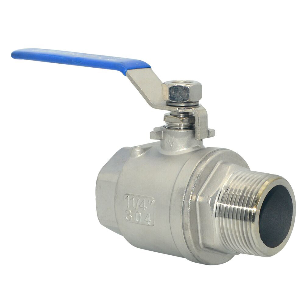 1 1/4″ MALE to Female Ball Valve Stainless steel 304 NPT Full Port US Stock