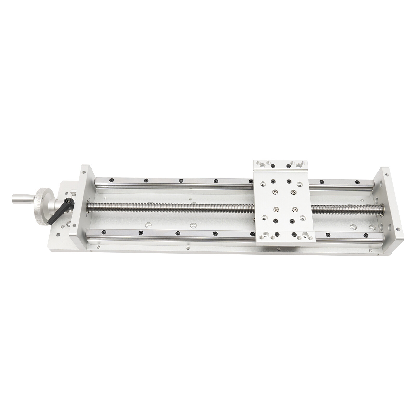 Manual Sliding Table SFU1605 Ballscrew Linear Stage Actuator Stroke:400mm+ Lock