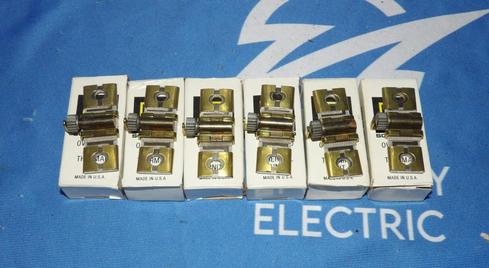 Lot of 6 NIB Square D B12.8 Overload Relay Thermal Units + 1 Year Warranty