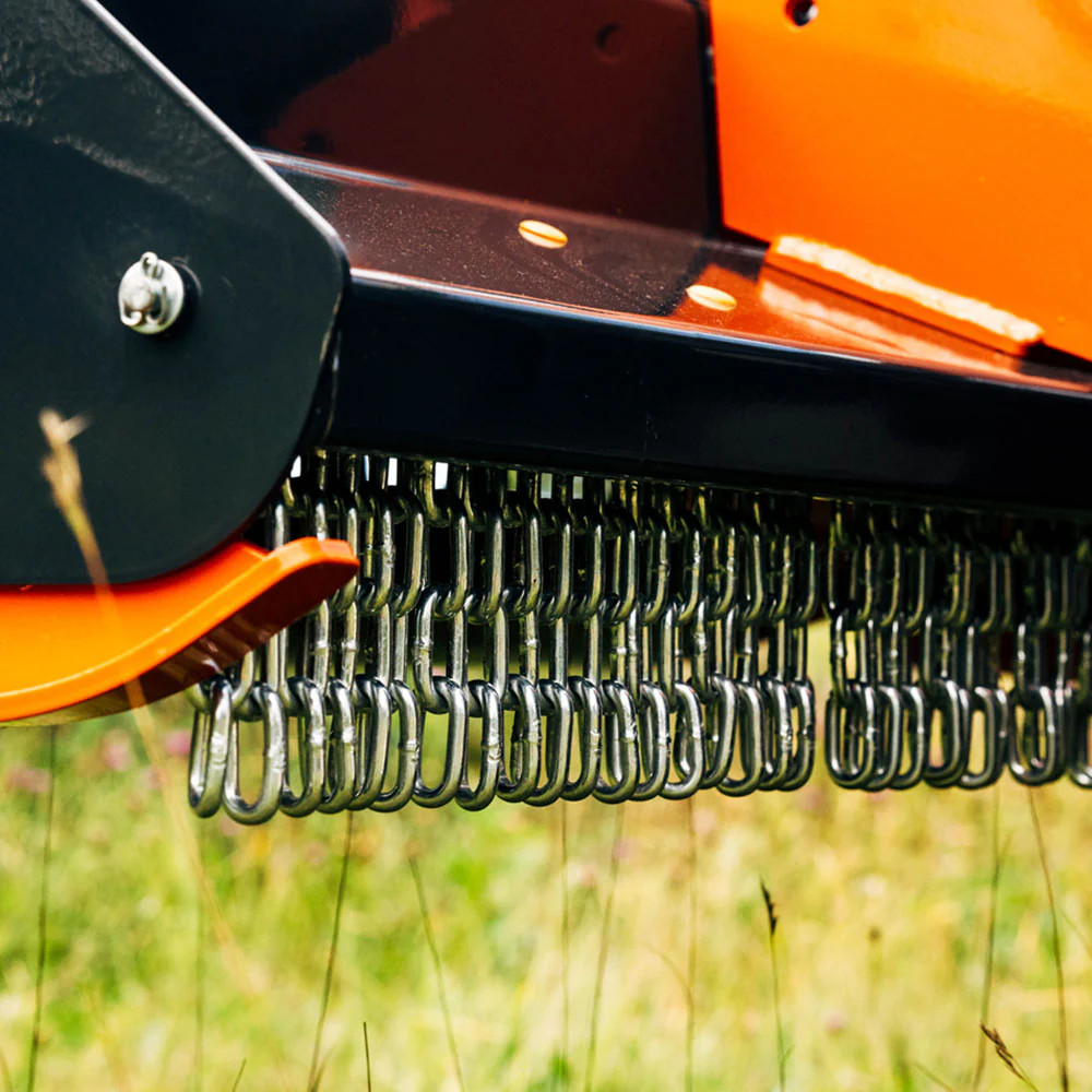 Titan Attachments 3 Point 60″ Flail Mower, PTO Powered 30-60HP Mowing for Cat 1
