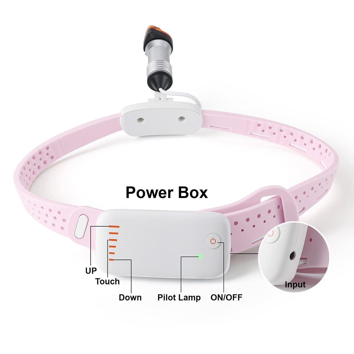 Dental LED Headlamp Cordless Laboratory 5W Surgical Head Light 15000-40000lux
