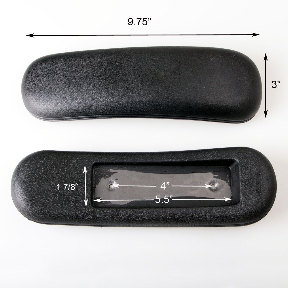 Chair Replacement Part Arm Pads Armrest Universal 4″ Mounting Hole MingYi.office