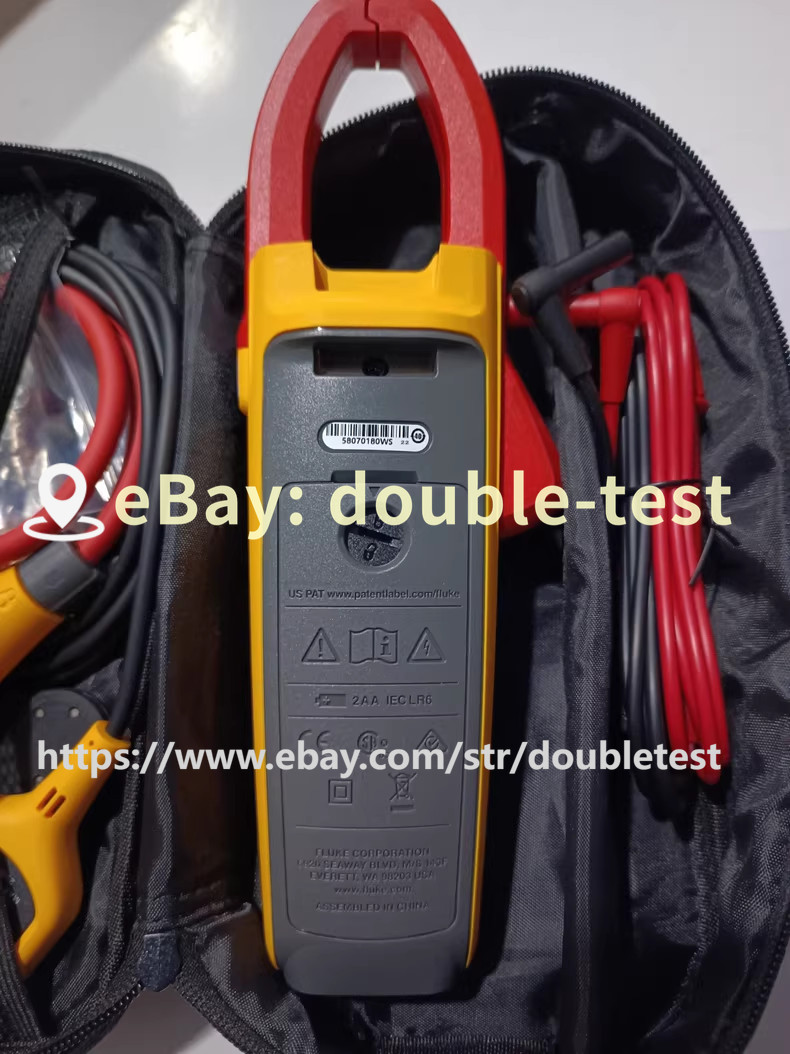 1PC used FLUKE 376FC Digital Clamp Meter True RMS AC/DC with iFlex#dou