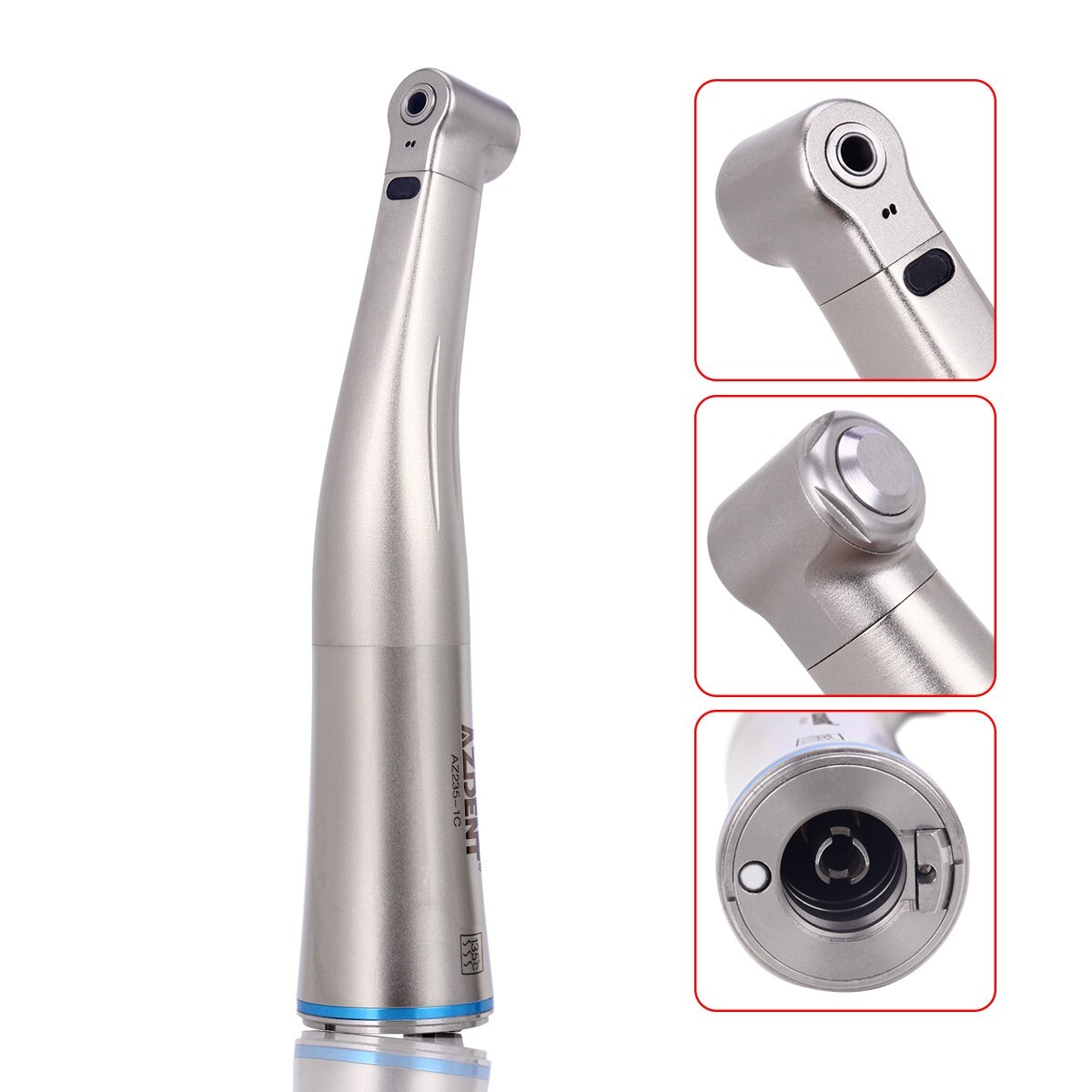 AZDENT Dental Brushless LED Electric Micro Motor 1:1/1:5 Increasing Handpiece