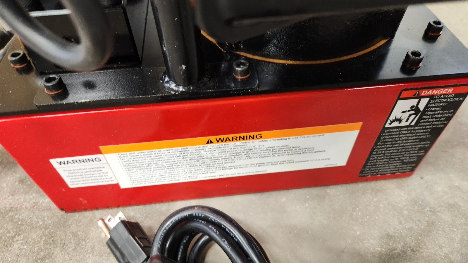BVA PE30S3L01A 120v 10k PSI Hydraulic Pump w/Pendant Enerpac SPX NEW IN BOX