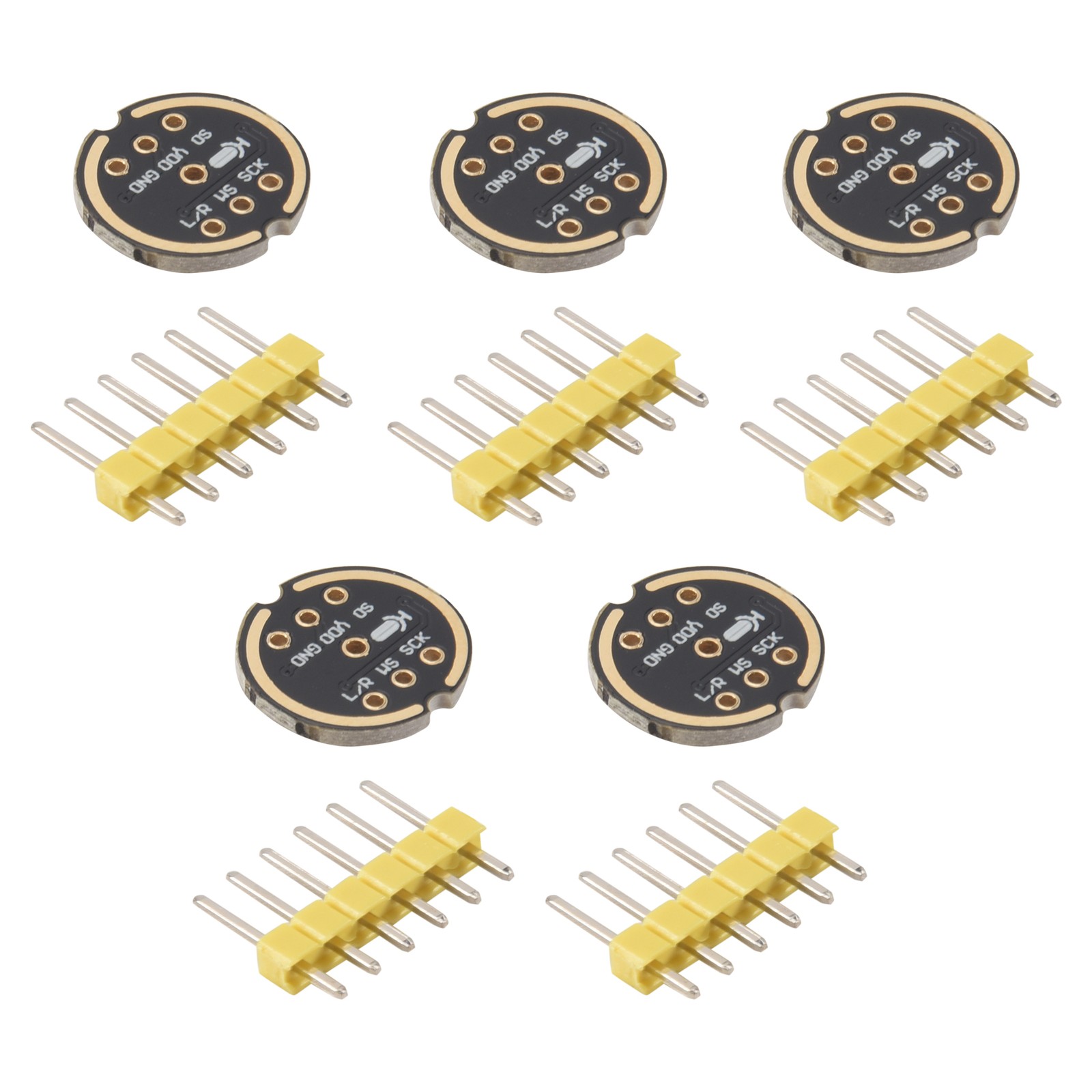 5pcs Inmp441 Omni-Directional Microphone Module Mems High Precision I2S Cut2233
