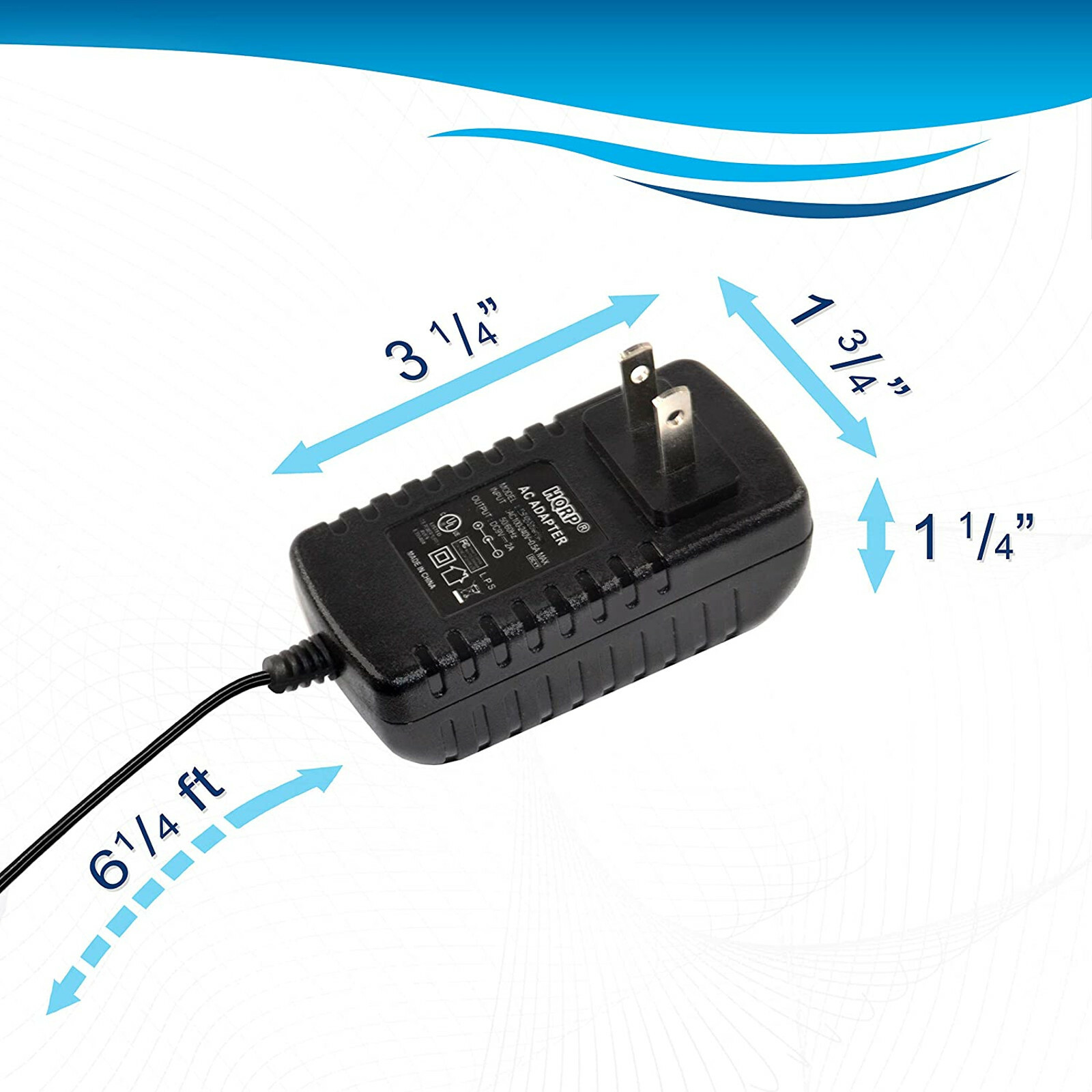 AC Power Adapter for Brother P-Touch PT-D200 PT-D200BT PT-D200VP PT-H105 PT-H110
