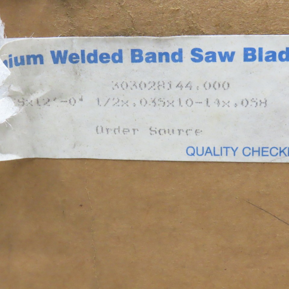 DoAll 12’0″ x 1/2″ .035″ x 10-14TPI Band Saw Blade