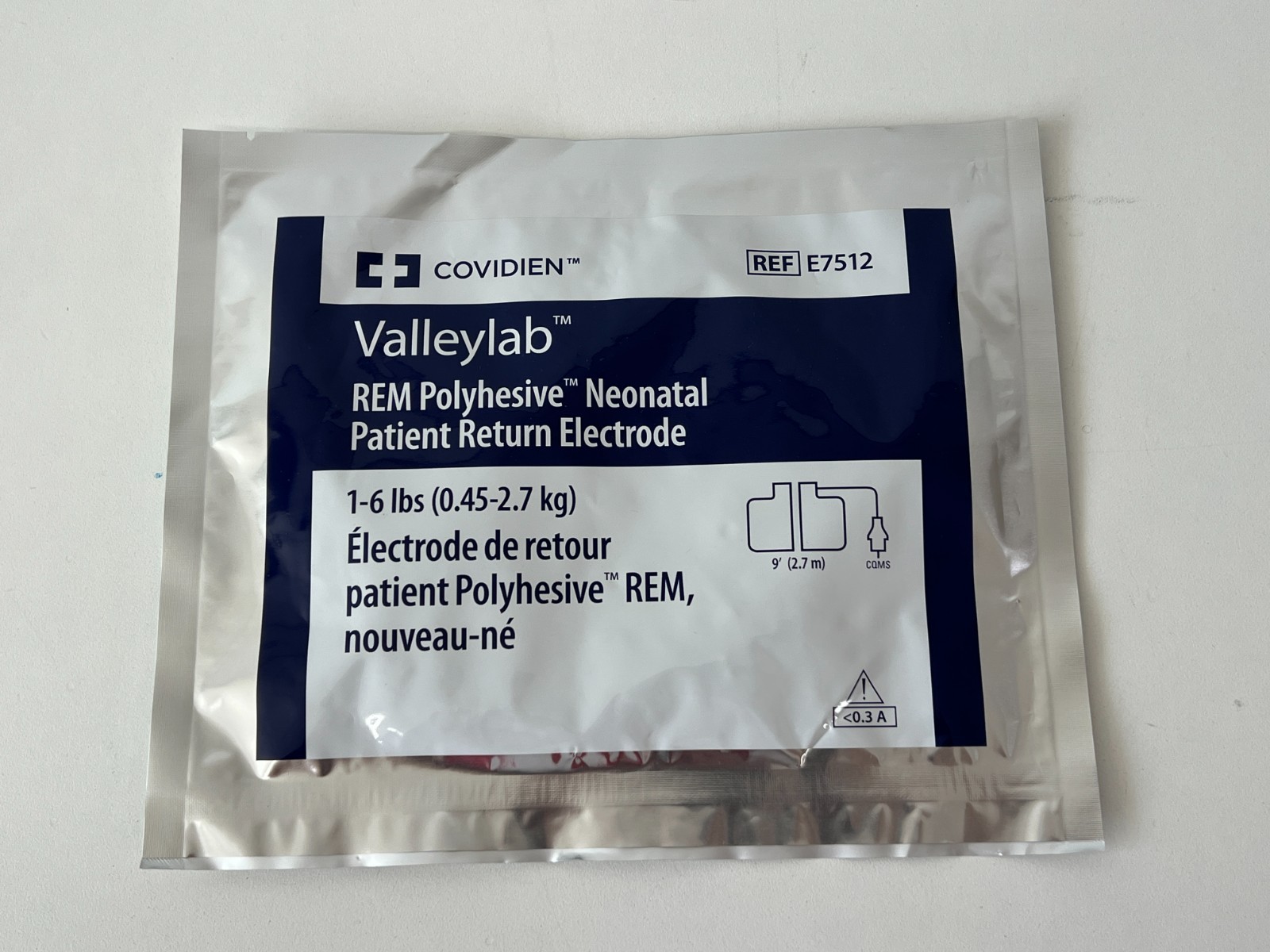 Lot of 5 Valleylab E7512 Exp.2026-09 (*FF29)