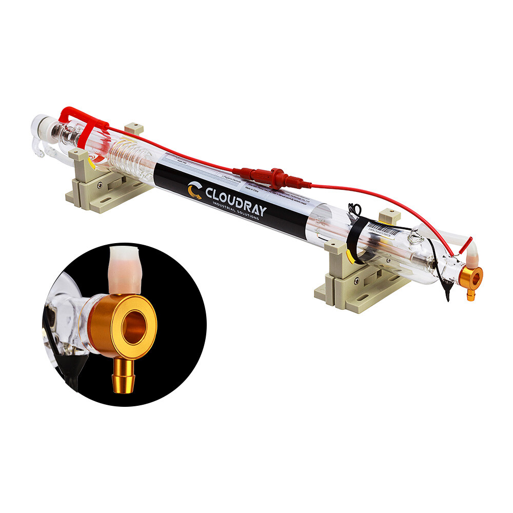 Cloudray 40W/50W/60W/80W/100W CO2 Laser Tube for CO2 Laser Engraver Cutter