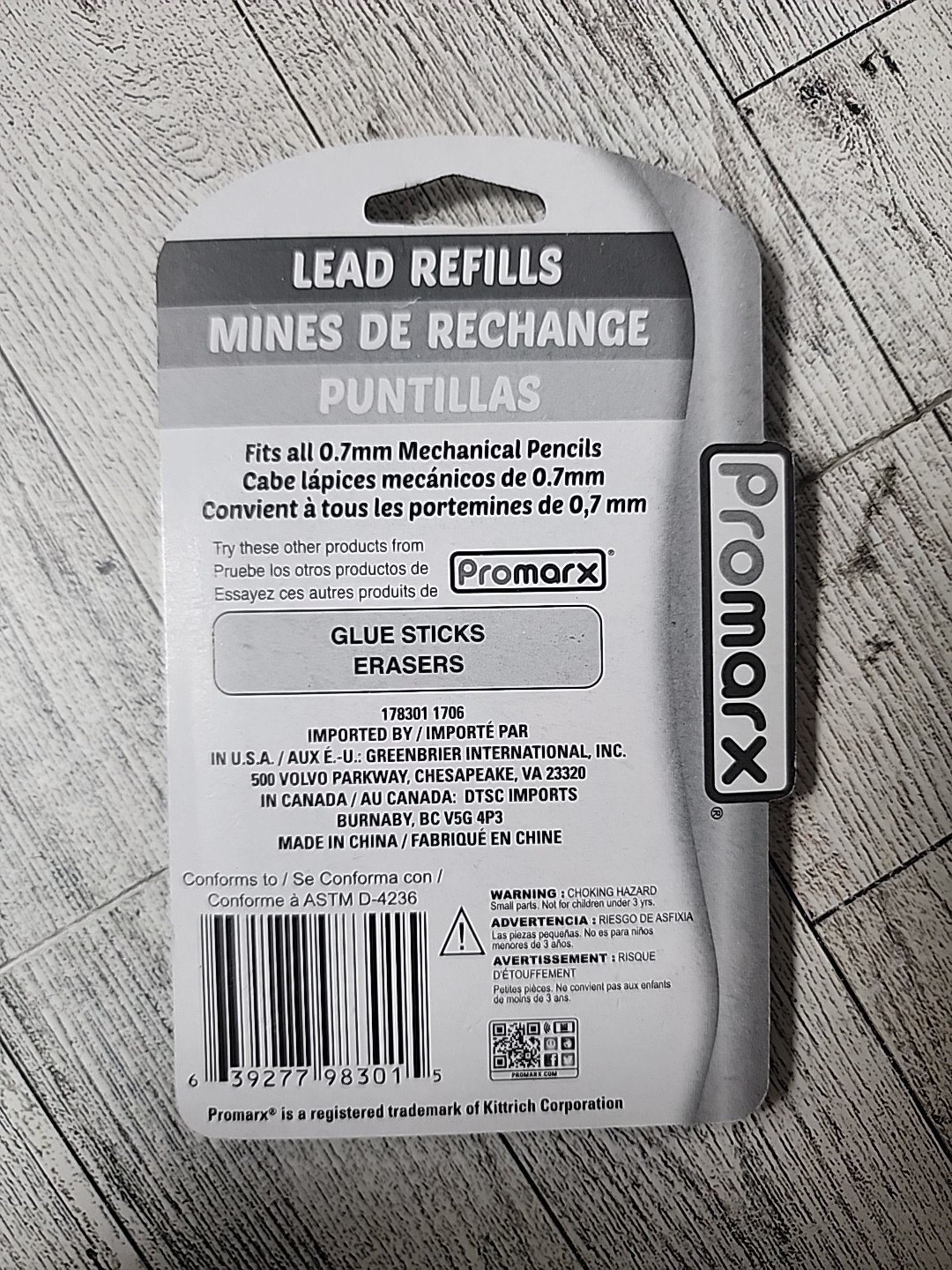 Lead Refills Promarx HB #2 0.7mm 60 pieces Fits all 0.7mm Mechanical Pencils